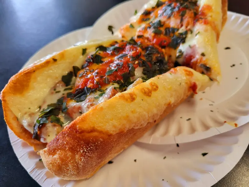 Chicken Cutlet Parmigiana Sandwich at Labella's Pizzeria