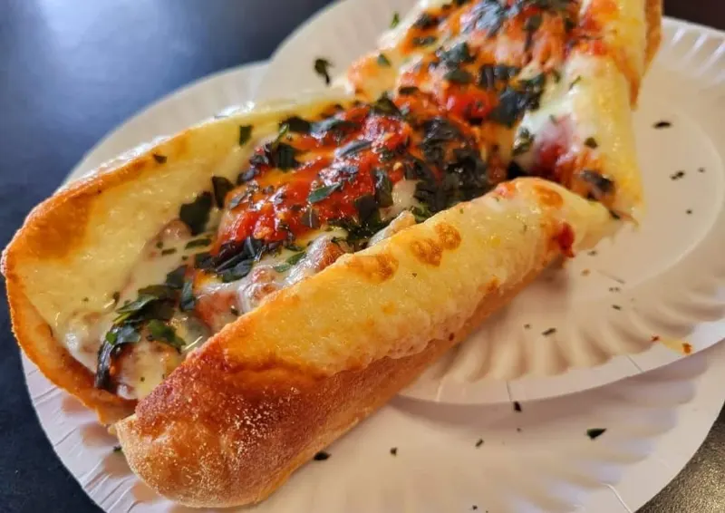Eggplant Parmigiana Sandwich at Labella's Pizzeria