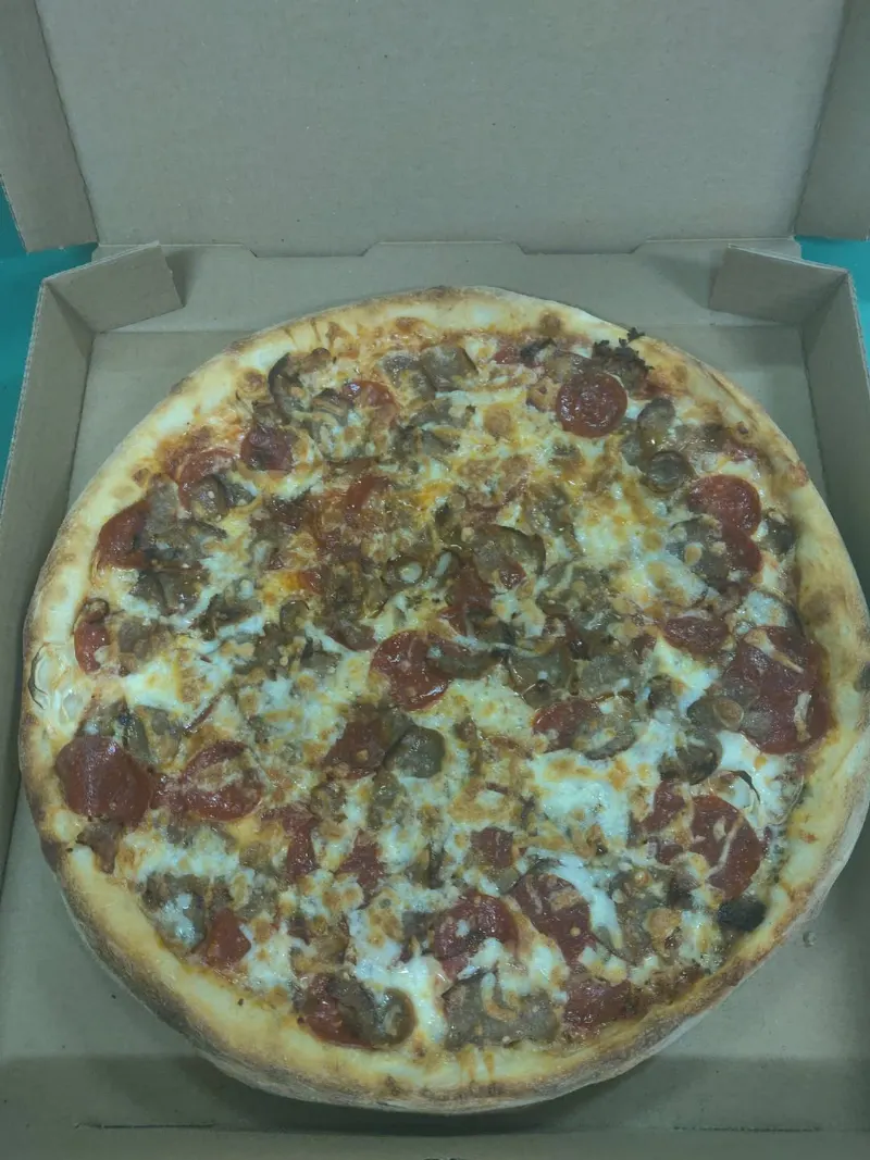 Meat Pizza at Labella's Pizzeria